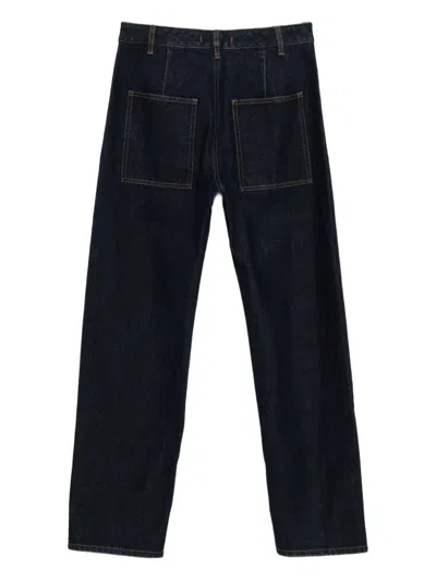 Tibi Cotton Jeans In Blue