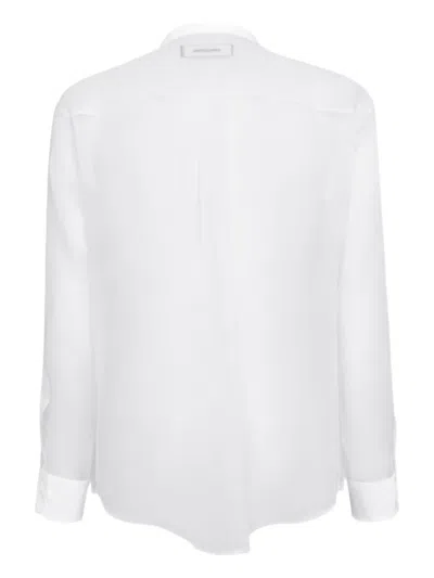 Dsquared2 Panelled Shirt In White