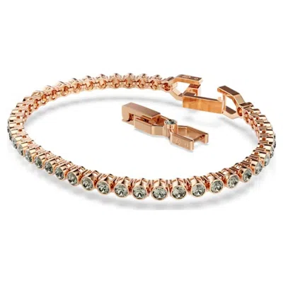Swarovski Imber Emily Tennis Bracelet In Gold