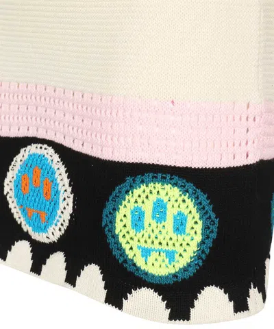 Barrow Pure Jacquard Cotton Skirt In Multi