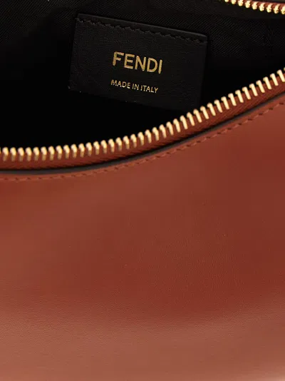 Fendi Women Brown Graphy Mini Mini Bag In Brown
