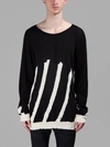 Haider Ackermann Stripe Cotton-cashmere Sweater