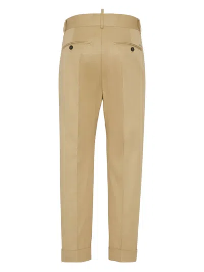 Dsquared2 Tailored Trousers In Brown