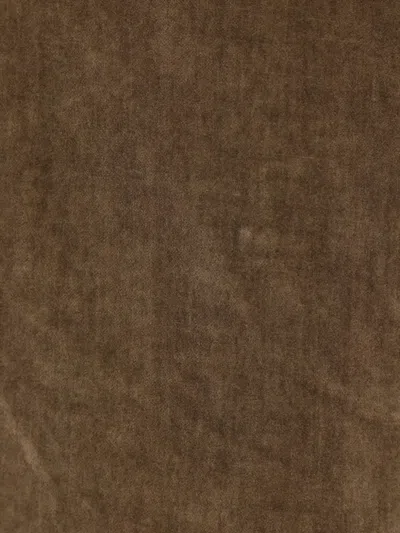 Uma Wang High-waisted Wide-leg Trousers With Button Closure In Brown