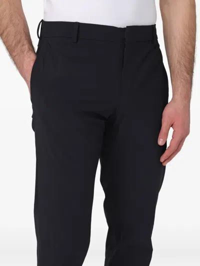Pt Torino Tailored Trousers With Pockets And Loops In Black
