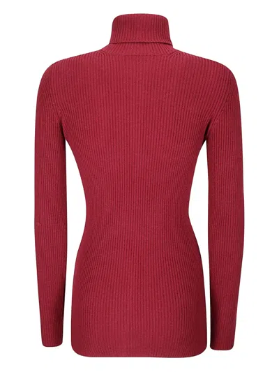 Yohji Yamamoto Ribbed High-neck Sweater In Multi