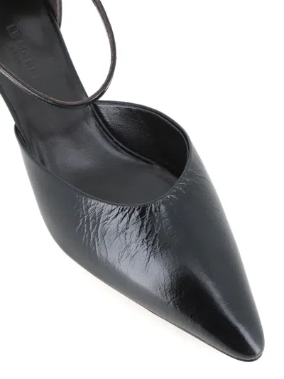 Le Monde Beryl Ankle-strap Pointed-toe Pumps In Black