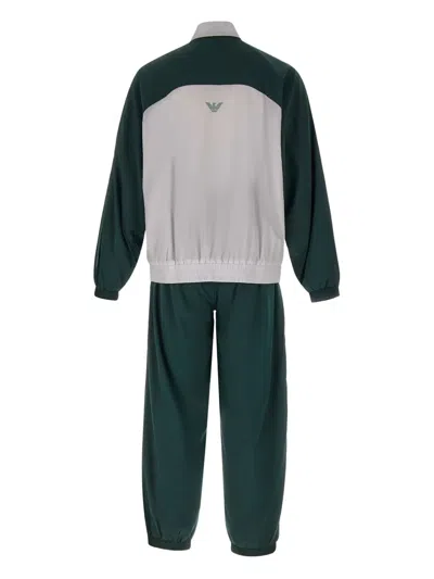 Ea7 Colour-block Tracksuit In Multi