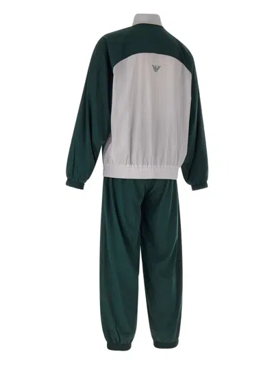 Ea7 Colour-block Tracksuit In Multi