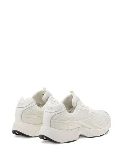 Diesel Lace-up Sneakers In White