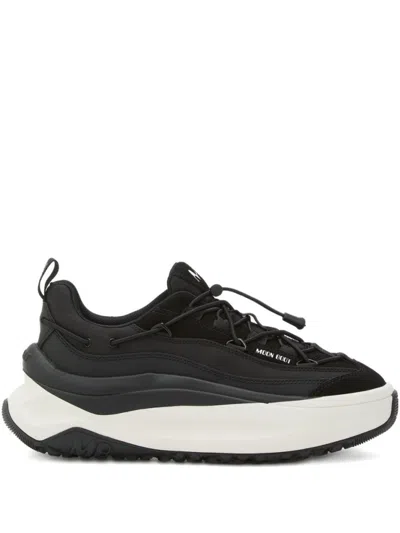 Moon Boot Fabric Sneakers With Chunky Sole And Pull Tab In Multi
