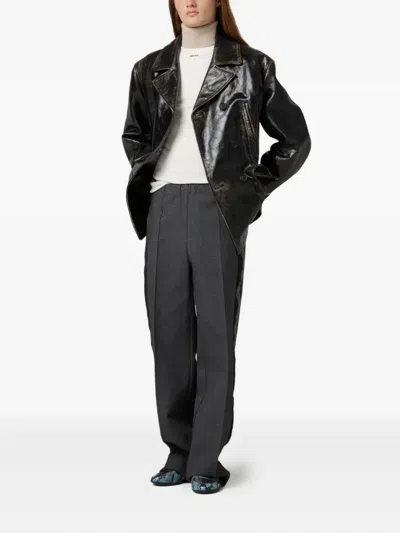 Miu Miu Cotton Knit Tank Top In White