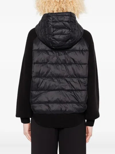 Twinset Twin-set Quilted Polyamide Jacket In Black