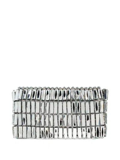 蝴蝶结缀饰迷你手拿包