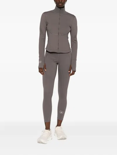 Adidas By Stella Mccartney Adidas By Stella Mc Cartney Logo Leggings In Gray