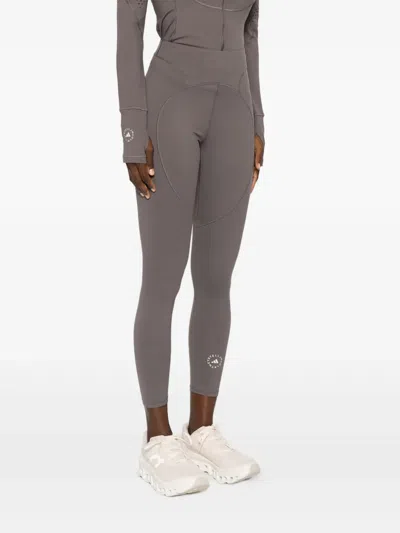 Adidas By Stella Mccartney Adidas By Stella Mc Cartney Logo Leggings In Gray