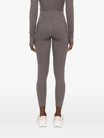Adidas By Stella Mccartney Adidas By Stella Mc Cartney Logo Leggings In Gray