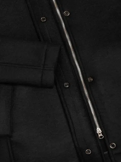 Colmar Black Hooded Coat In Black