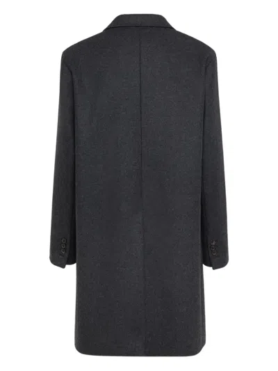 Dsquared2 Easy Wool Blend Coat In Gray