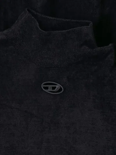 HIGH-NECK CUT-OUT DRESS