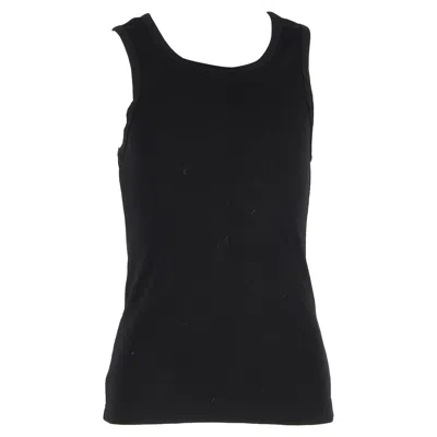The Row Frankie Organic Cotton-jersey Tank In Black