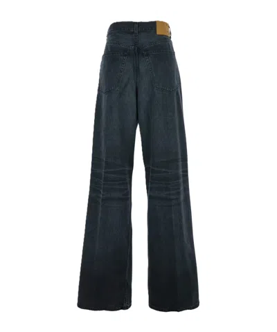 Haikure Candy High-rise Wide-leg Jeans In Black