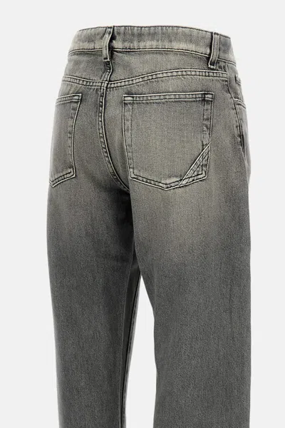 3x1 Five-pocket Cotton Jeans In Gray