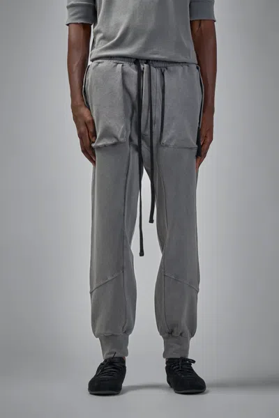 Thom Krom Cotton Cargo Trousers In Gray