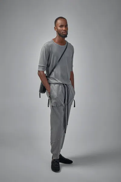 Thom Krom Cotton Cargo Trousers In Gray