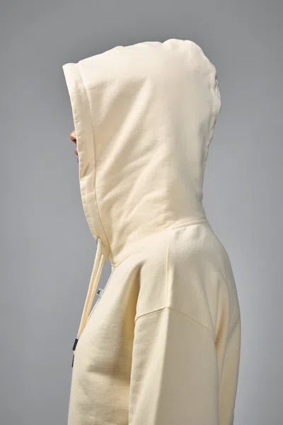 Jacquemus Cotton Hoodie In White