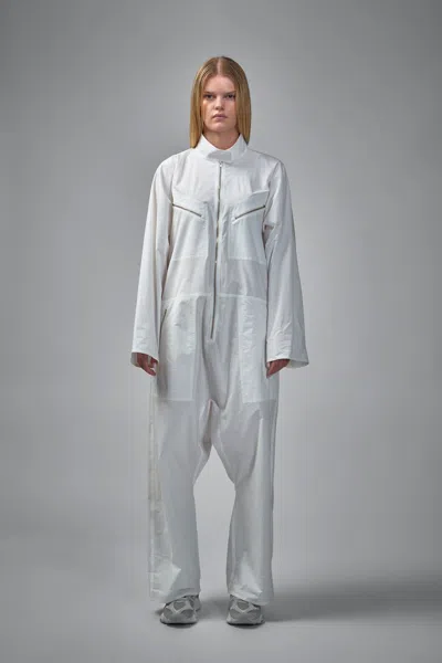 Sofie D'hoore Plateau Loose Fit Jumpsuit With Belt In White