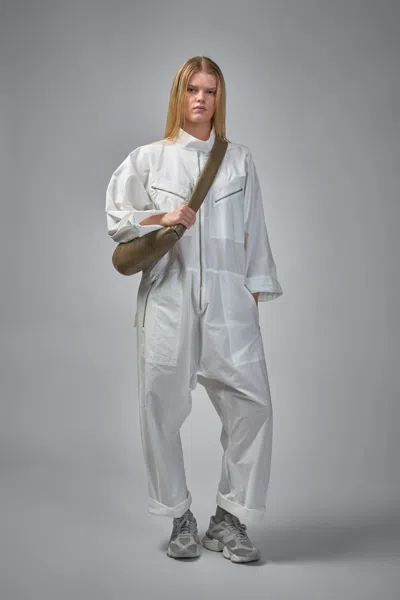 Sofie D'hoore Plateau Loose Fit Jumpsuit With Belt In White