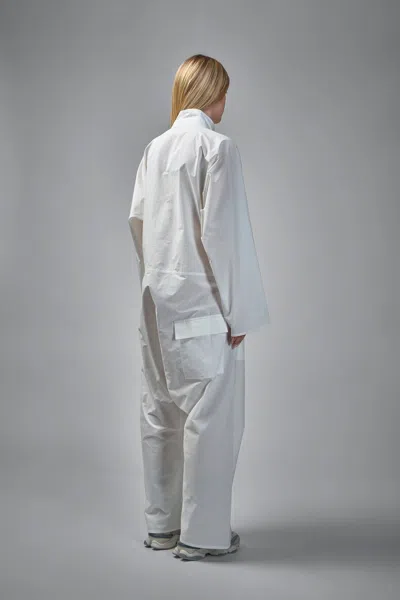 Sofie D'hoore Plateau Loose Fit Jumpsuit With Belt In White