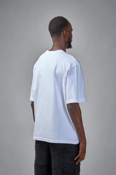 Casablanca Oversized T-shirt With Dragonfly Floral Print In Multi