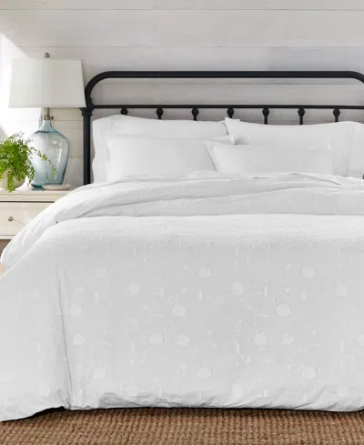 Macy's Colette Embroidery 3-pc. Duvet Set, Full/queen, Exclusively At  In White