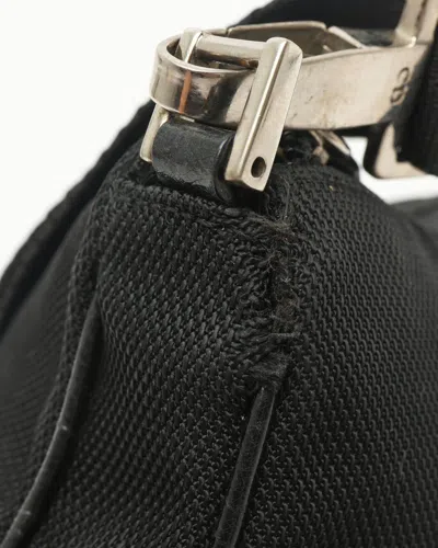 Dior Christian  Saddle Crossbody Bag In Black