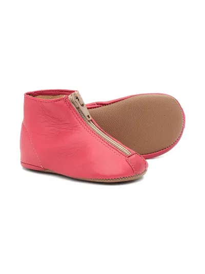 HERITAGE LUCRETIA 正面拉链短靴