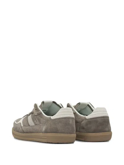Alohas Tb.490 Rife Taupe Leather Sneakers Shoes In Brown