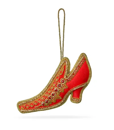 Tinker Tailor Felt Court Shoe Tree Ornament