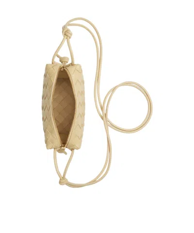 Bottega Veneta Mini Loop Camera Bag In Neutral