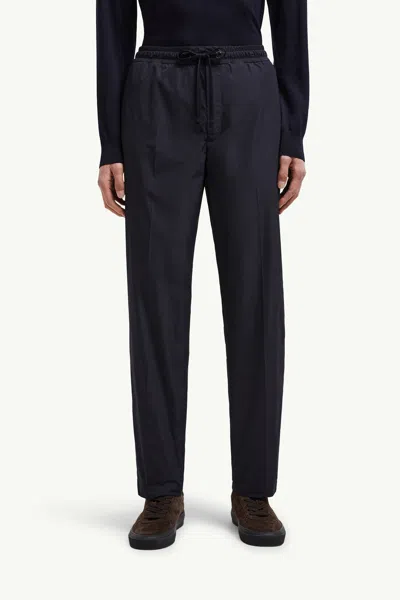 Moncler Black Wool Trousers