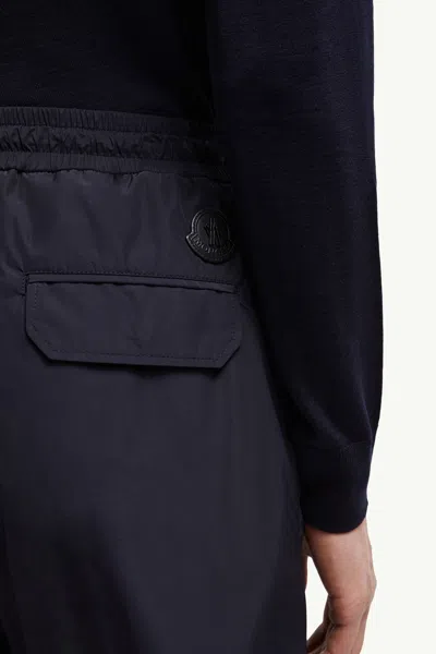 Moncler Black Wool Trousers