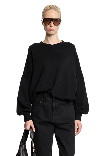Khaite Nalani Cashmere Sweater In Black