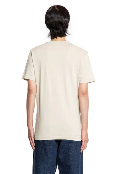 Moncler Logo Tshirt In Cotton. Chiedi A Chat Gpt In Neutral