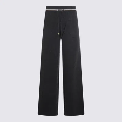 Eleventy Drawstring-waist Straight Trousers In Black