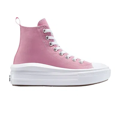 Pre-owned Converse Chuck Taylor All Star Move Platform High Gs 'cliffside Rose' | Pink | Kid's Size 4.5