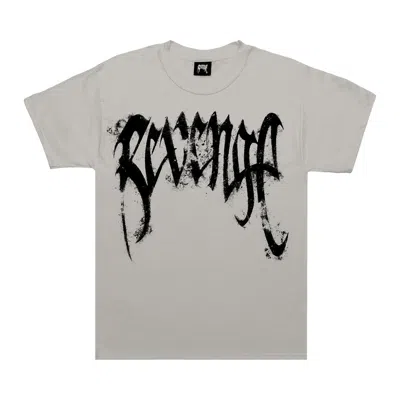 Pre-owned Revenge St. Michael Tee 'cement' | Grey | Men's Size L In Gray