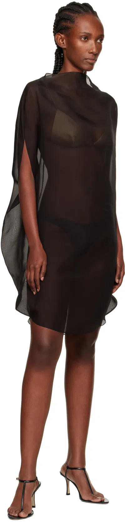 Gia Studios Black Moon Blouse In Black