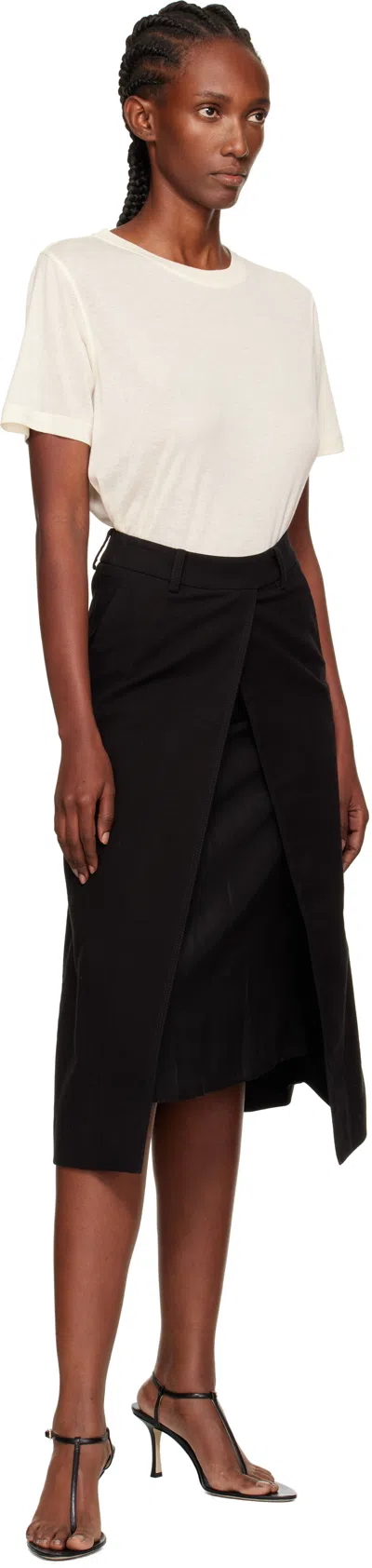 Gia Studios Off-white Camille T-shirt In White