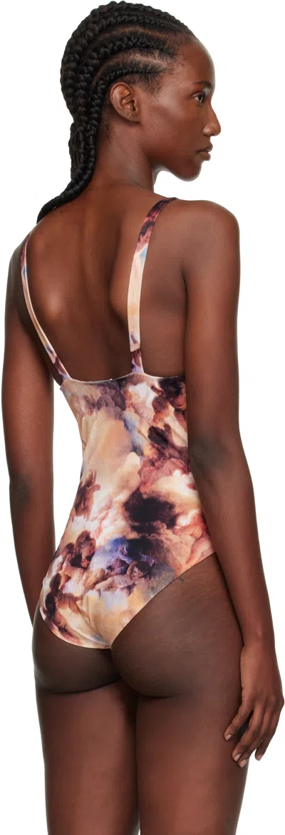 Vivienne Westwood Cherubs Swimsuit Woman Multicolor In Pink